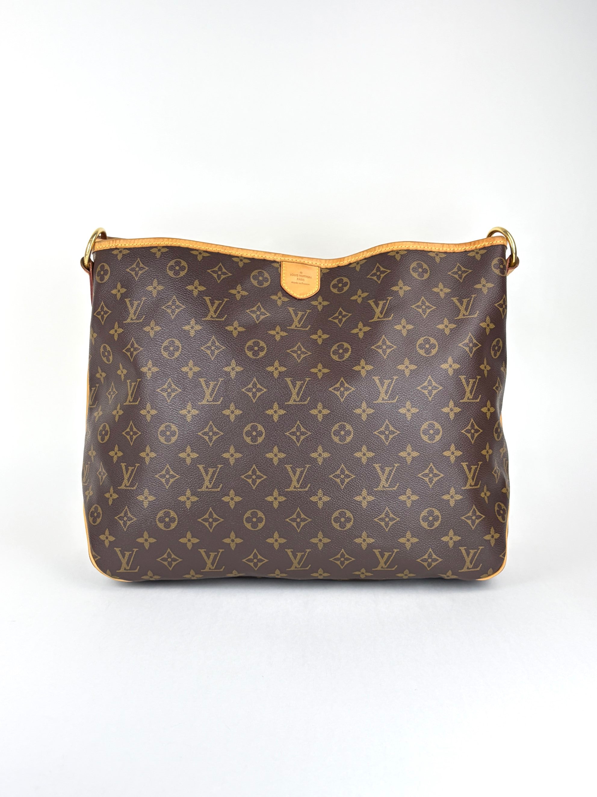 louis Vuitton monogram canvas delightful mm hobo bag