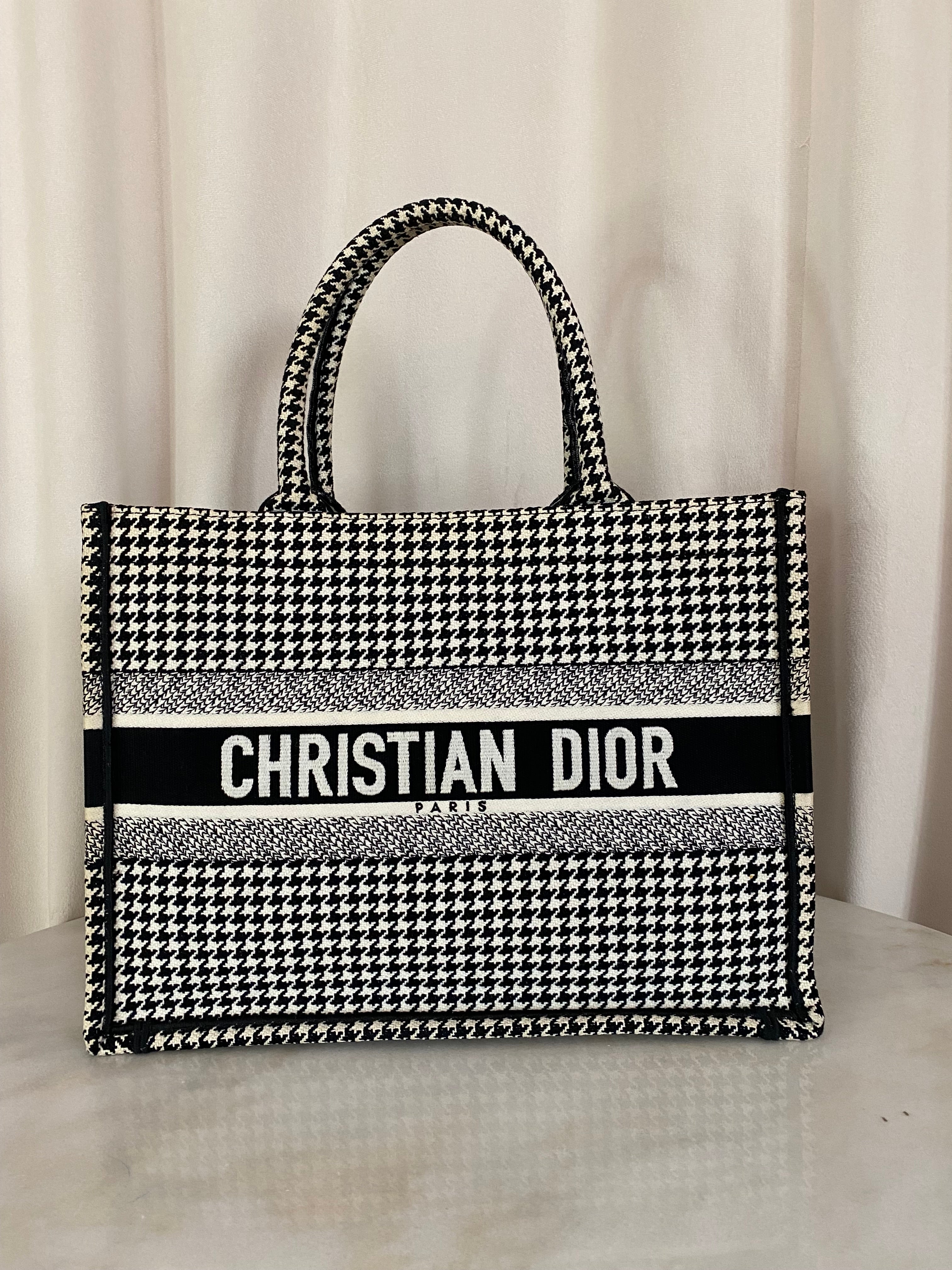 Christian Dior Bicolor Book Tote Bag