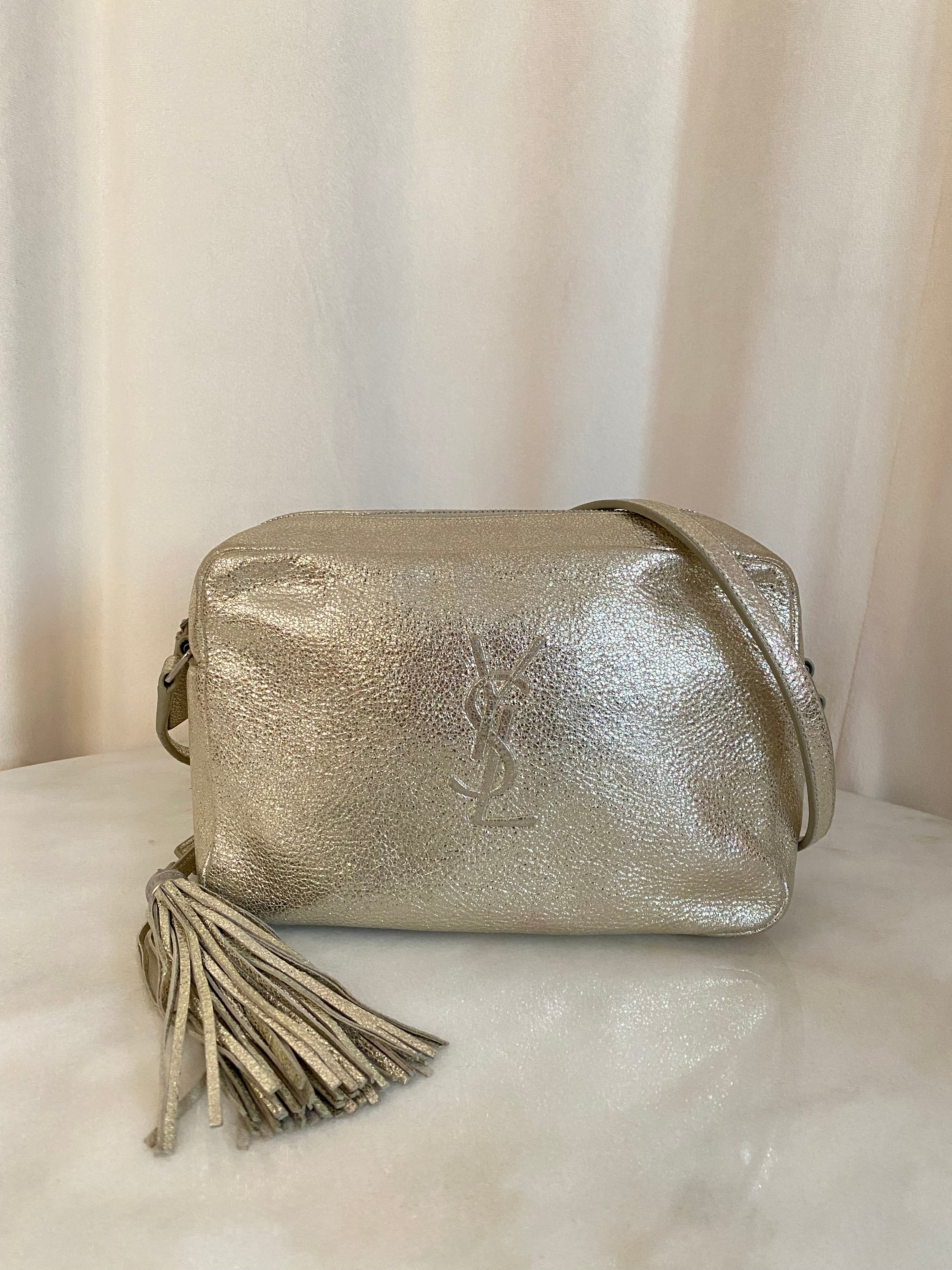 YSL Gold Lou Camera Bag