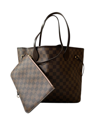 Louis Vuitton Damier Ebene Neverfull MM Bag