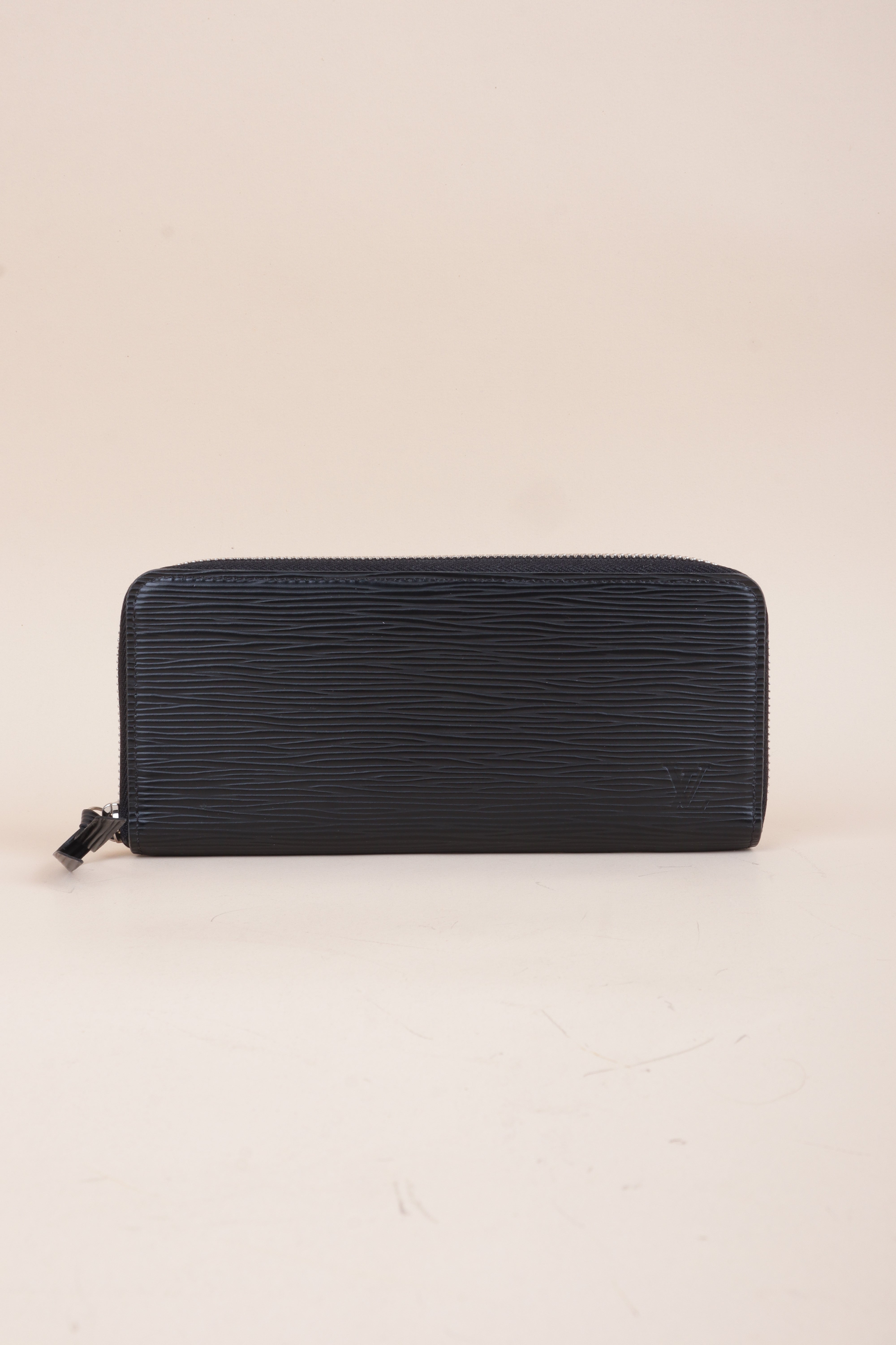 Louis Vuitton Black Clemence Long Wallet