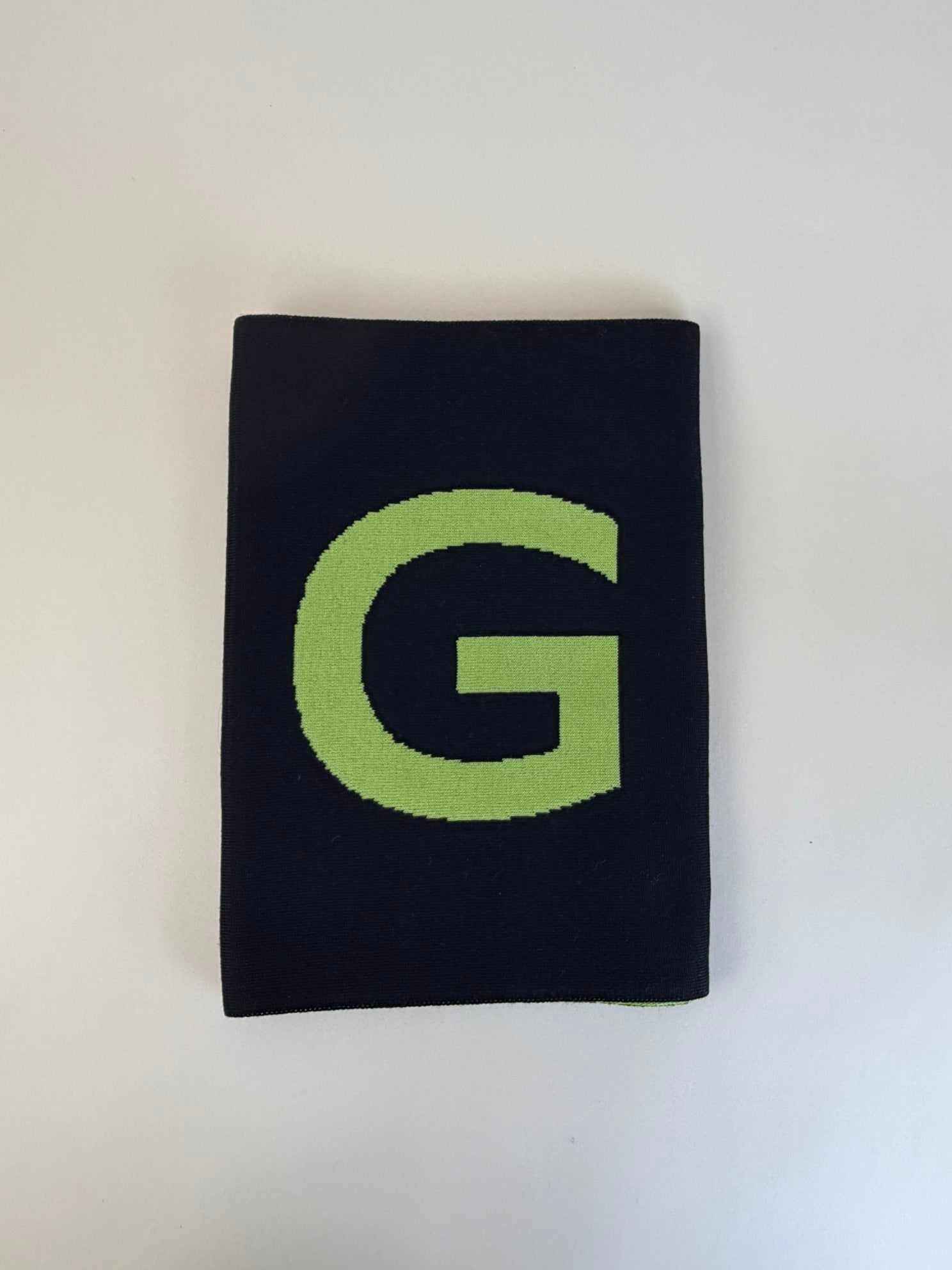 Givenchy Bicolor Logo Jacquard Wool Scarf