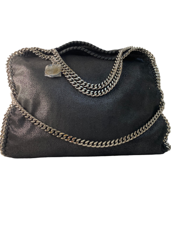 Stella Mccartney Black Falabella Large Bag