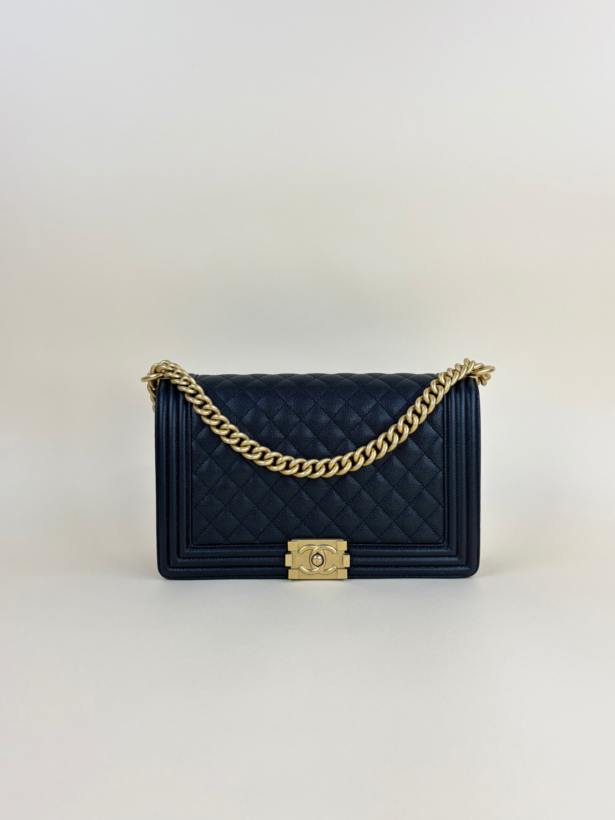 Chanel Black Boy Bag