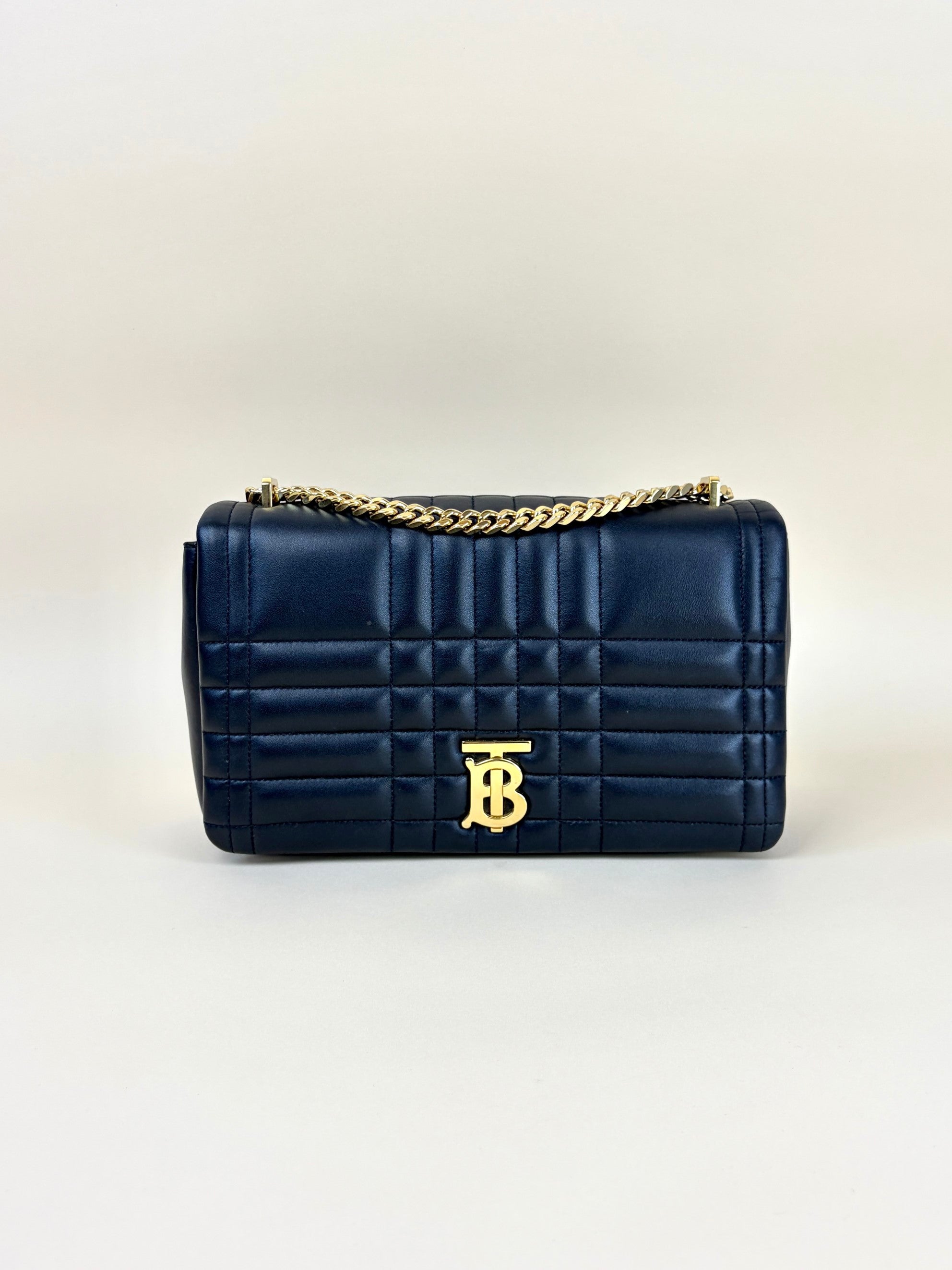 Burberry Black Lola Quilted le medium shoulder bag