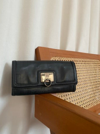 Givenchy Black Long Wallet