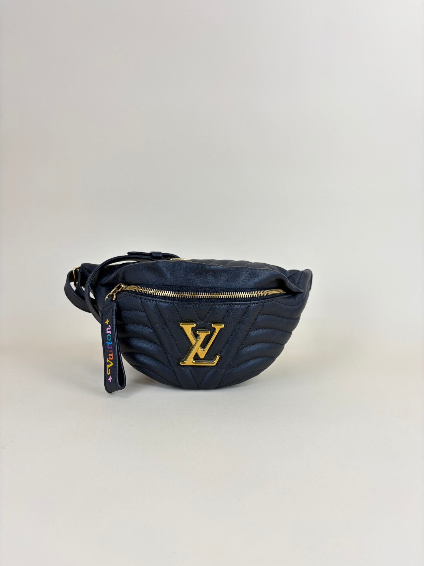 Louis Vuitton Black New Wave Bumbag