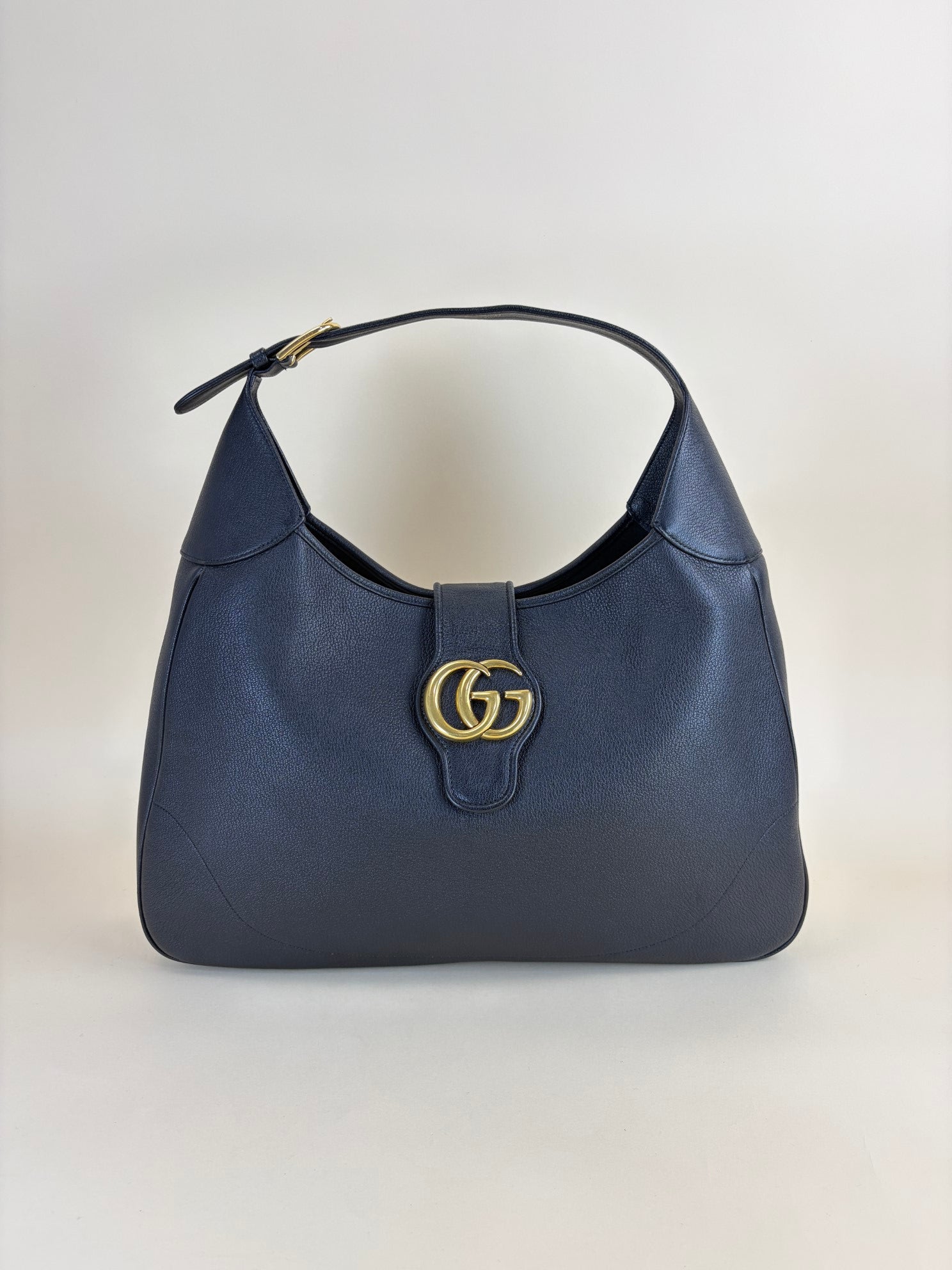 Gucci goat skin black large Aphrodite shoulder bag