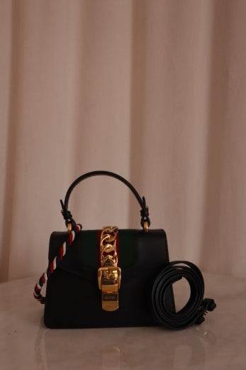 Gucci Black Sylvie Mini Bag