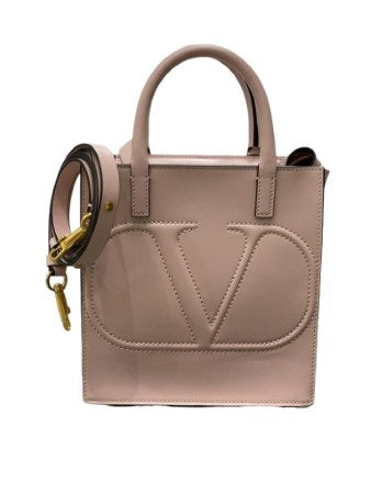 Valentino Powder Pink Vlogo Walk Bag