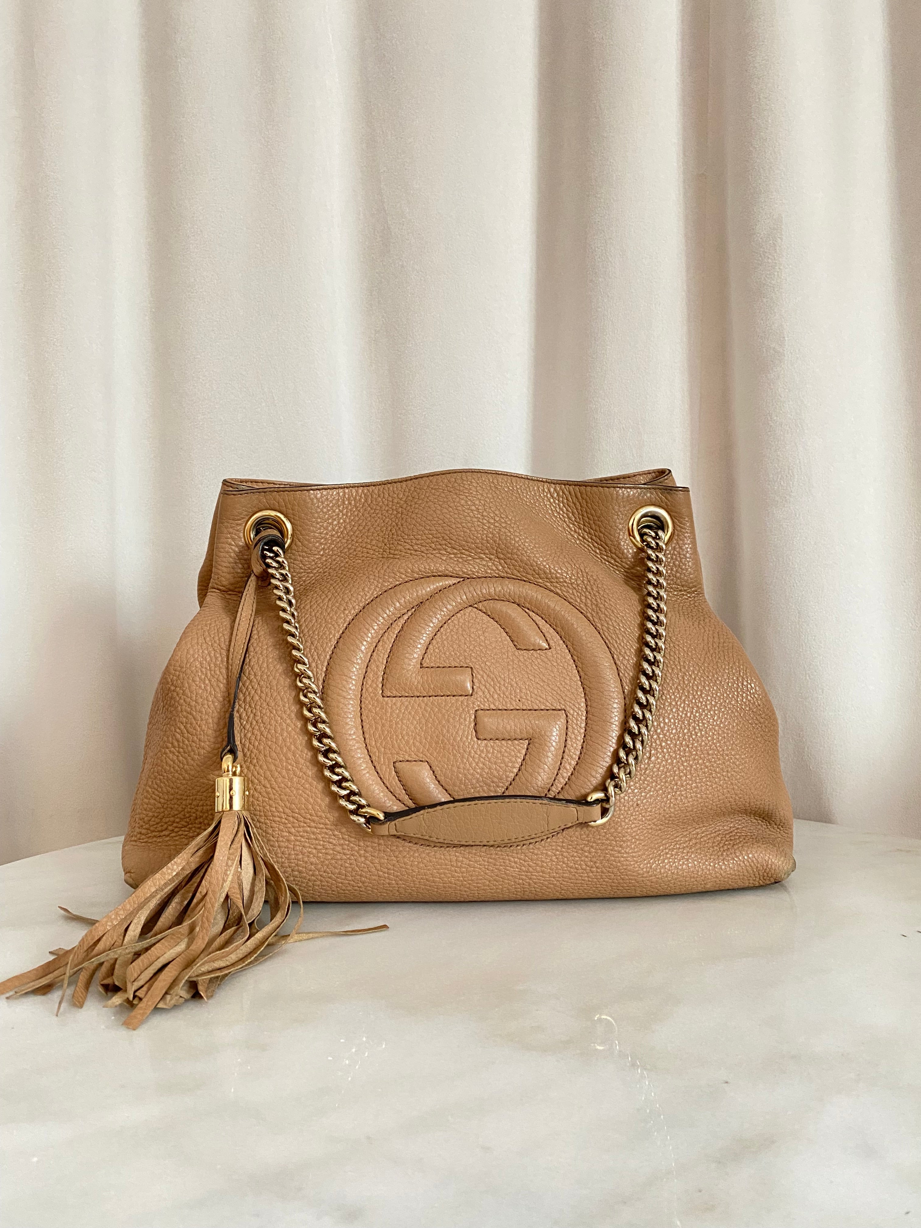 Gucci Beige Soho Shoulder Bag