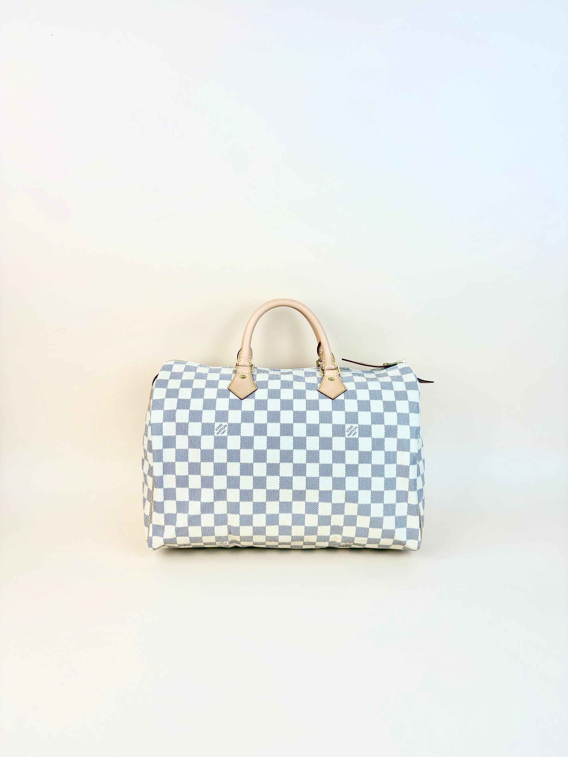 Louis Vuitton Damier Azur Speedy 35 Bag