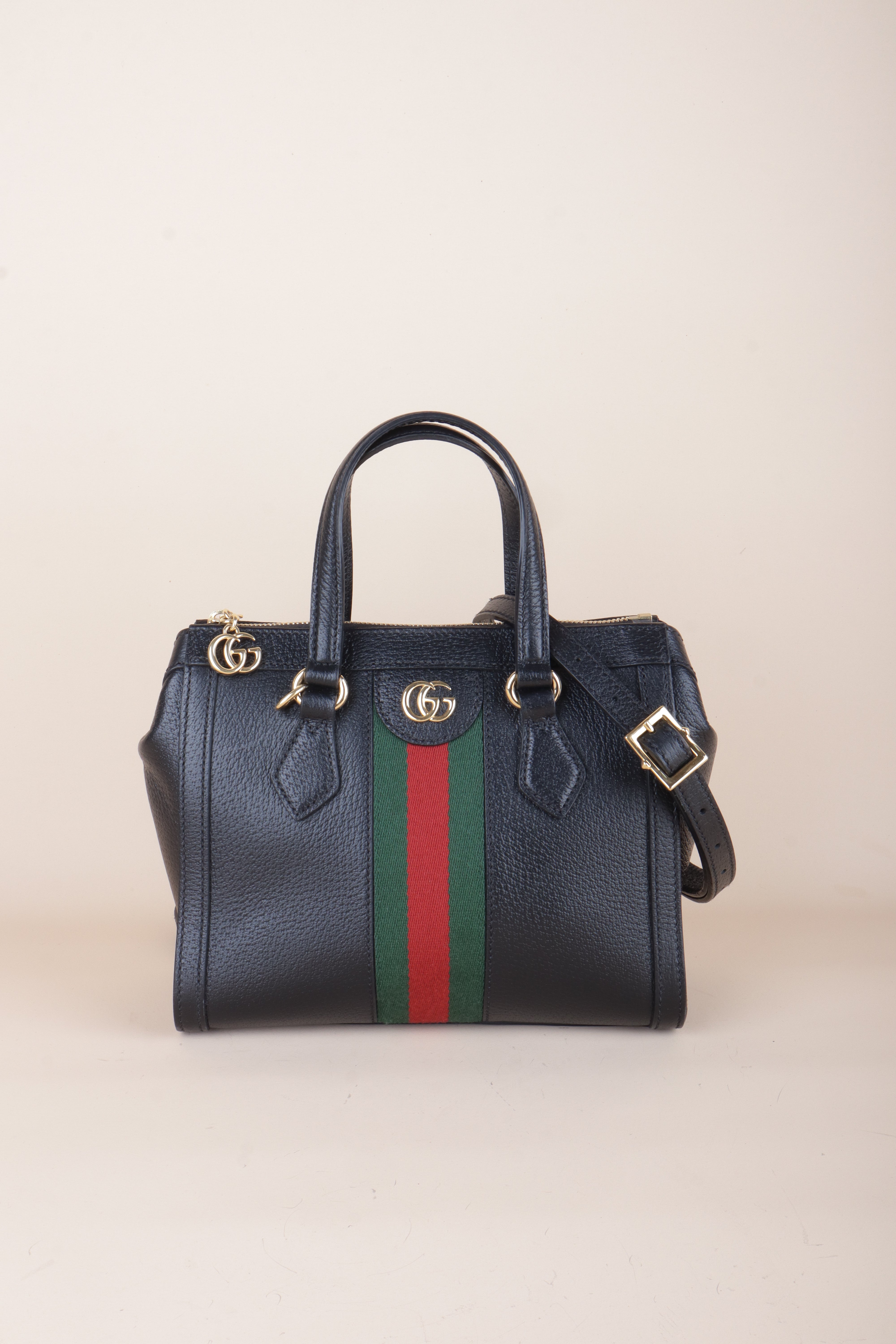 Gucci ophidia small black top handle