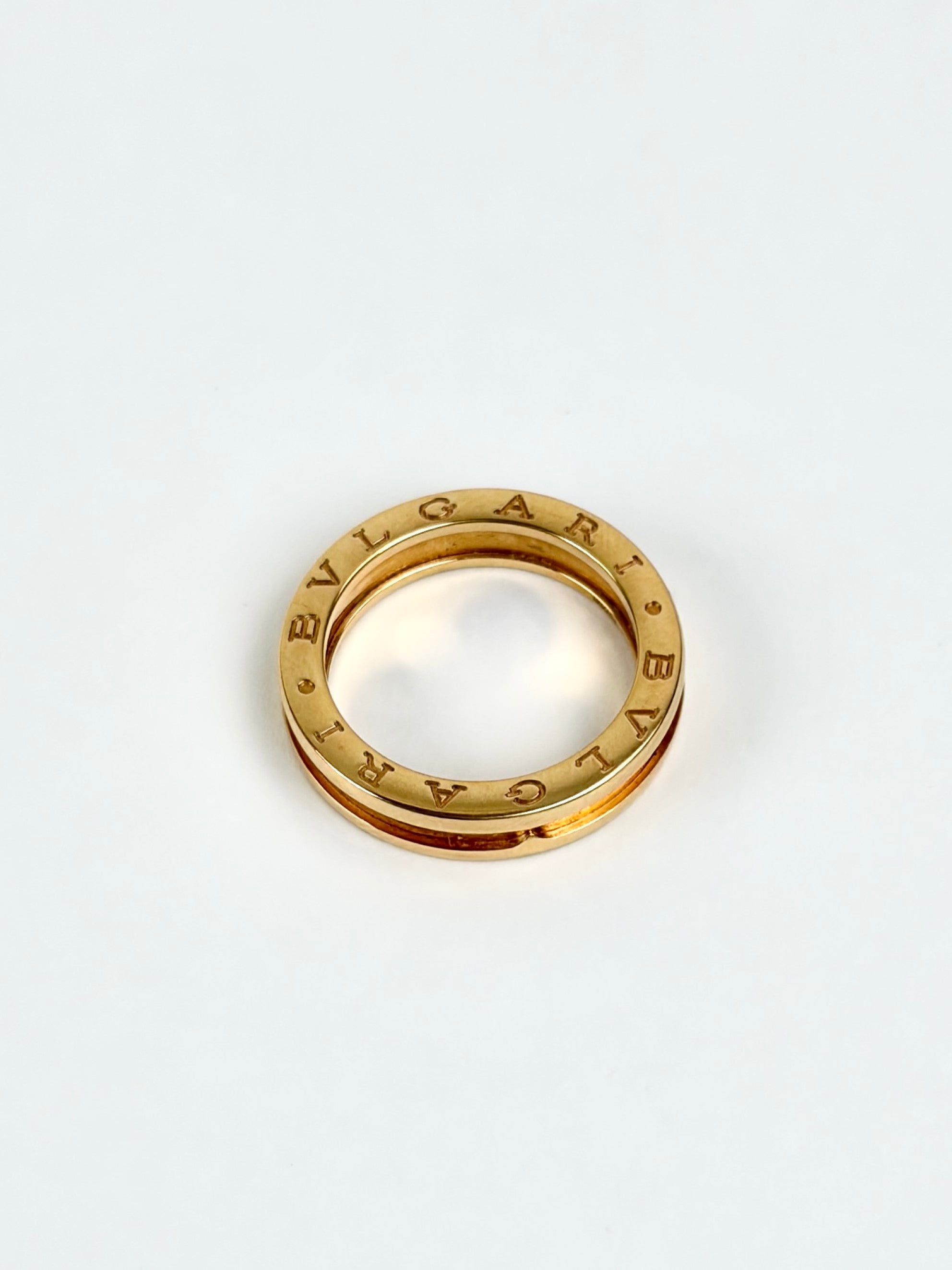 Bvlgari 18Krose Gold B. Zero 1 one Band Ring