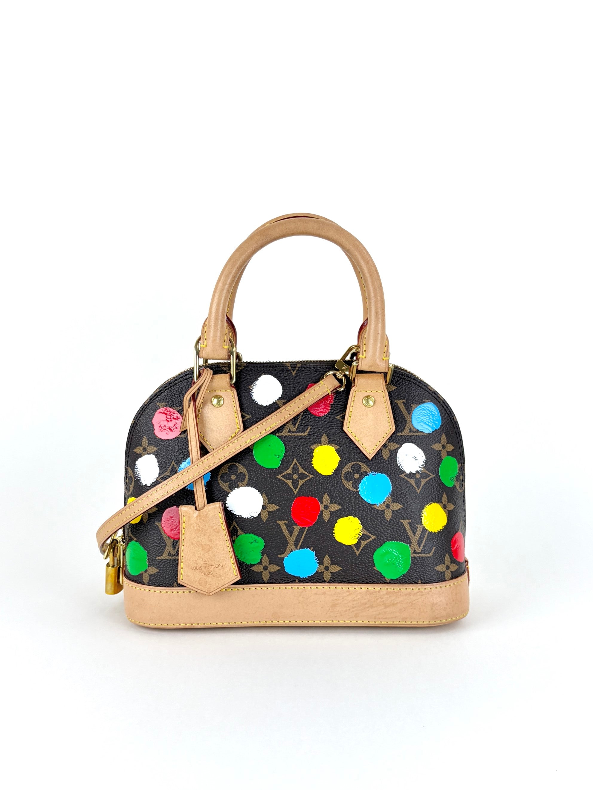 Louis Vuitton X Y K Monogram canvas alma BB tote bag