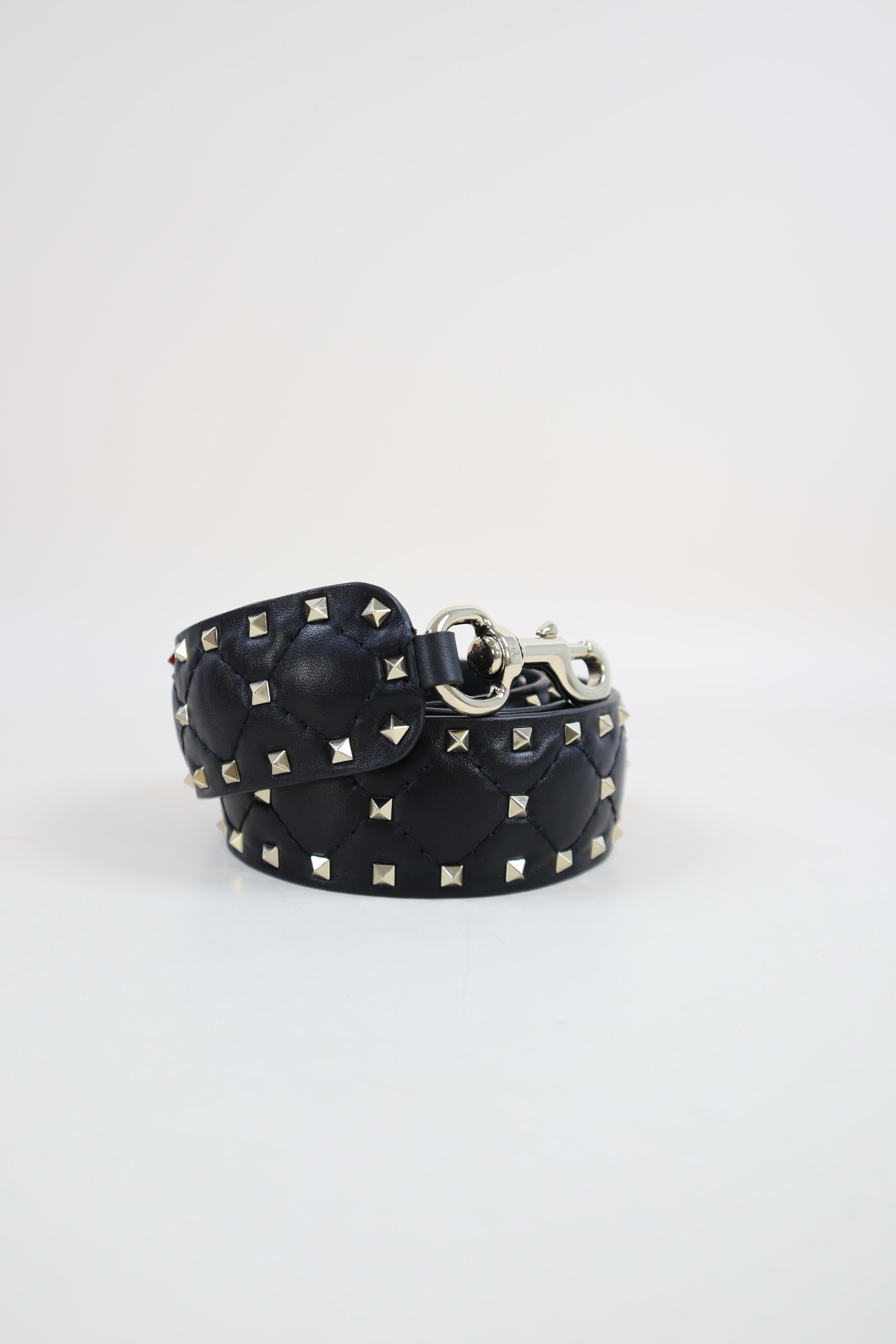 Valentino Black Rockstud Strap