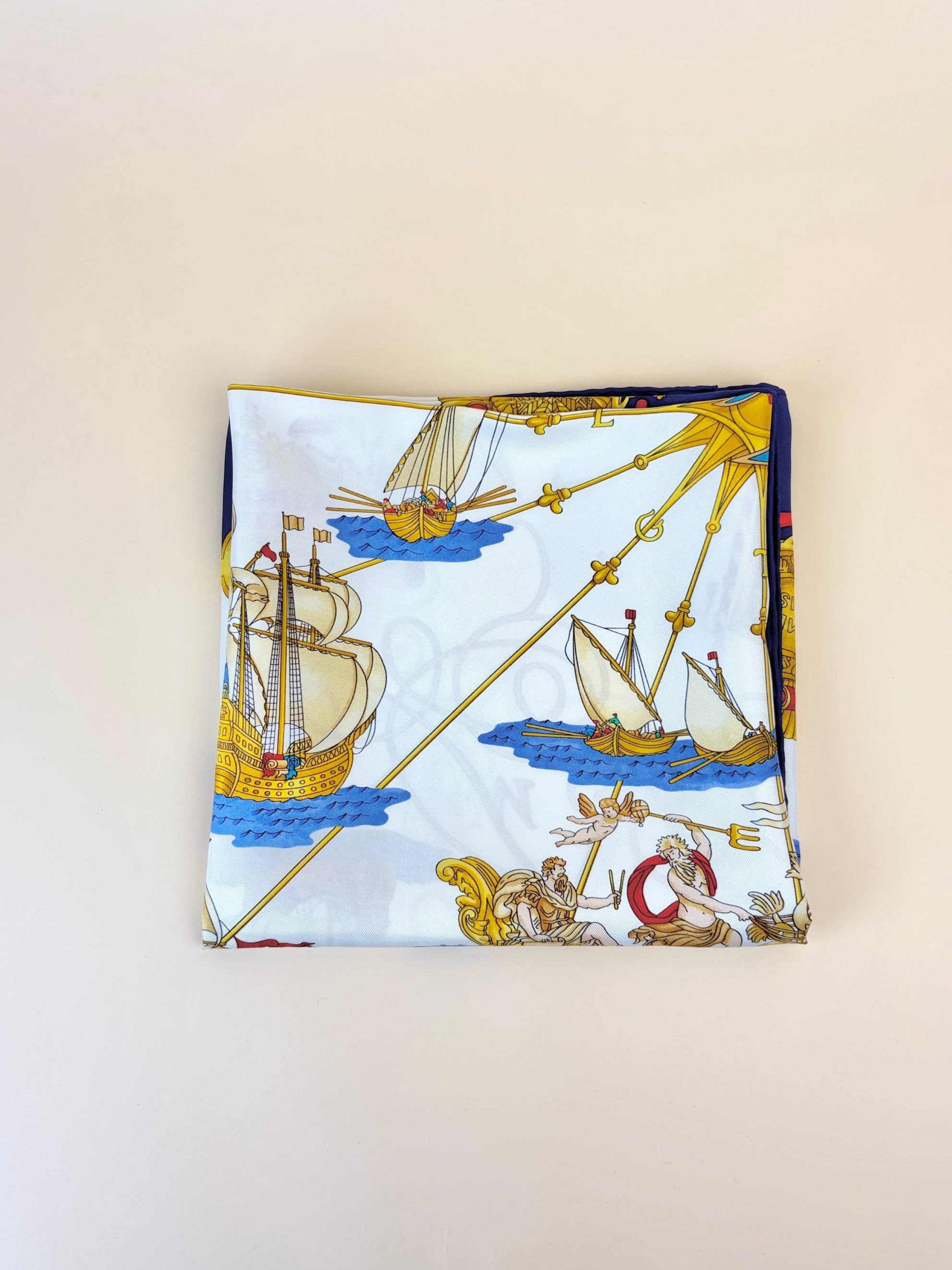 Hermes silk scarf voiles de Lumiere multi color