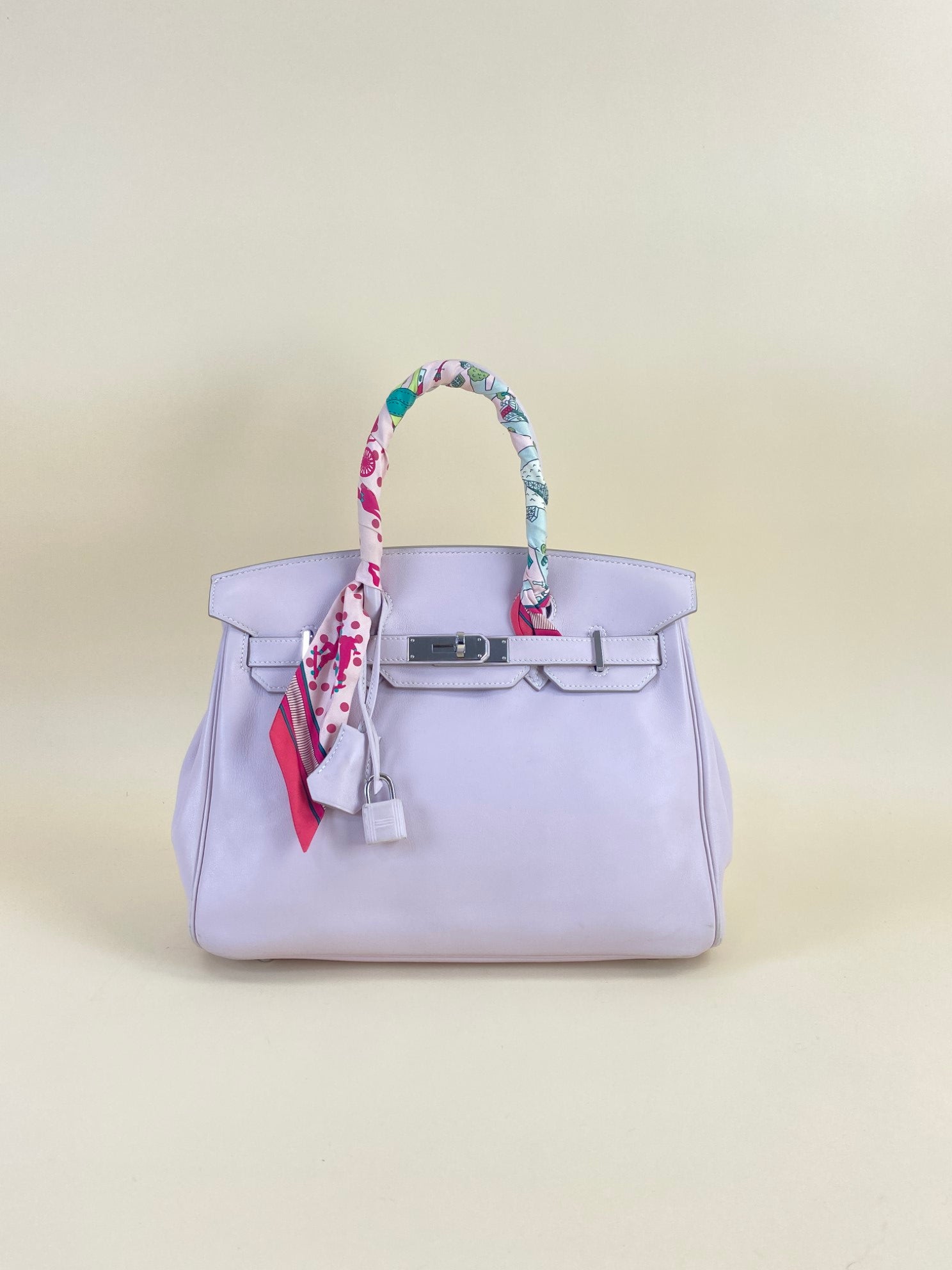 Hermes Birkin30 rose dragee swift leather