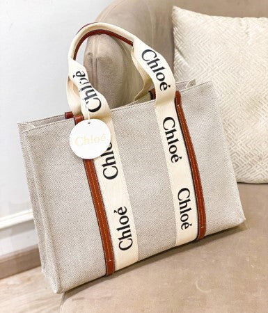 Chloe Bicolor Woody Large Bag