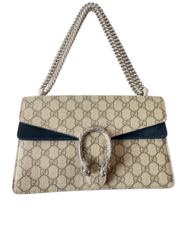 Gucci Bicolor GG Supreme Dionysus Small Bag