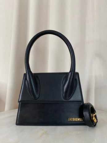 Jacquemus Black Chiquito Top Handle Bag