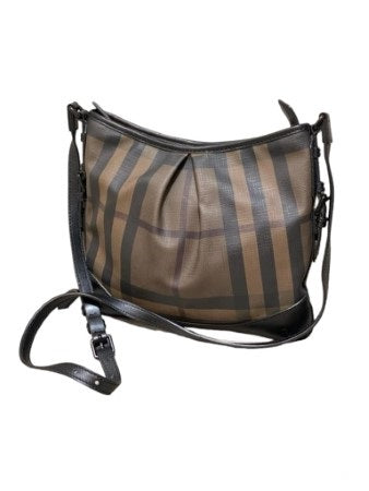 Burberry Brown House Check Crossbody Bag