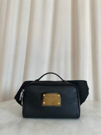 Dolce & Gabbana Black Waist Bag