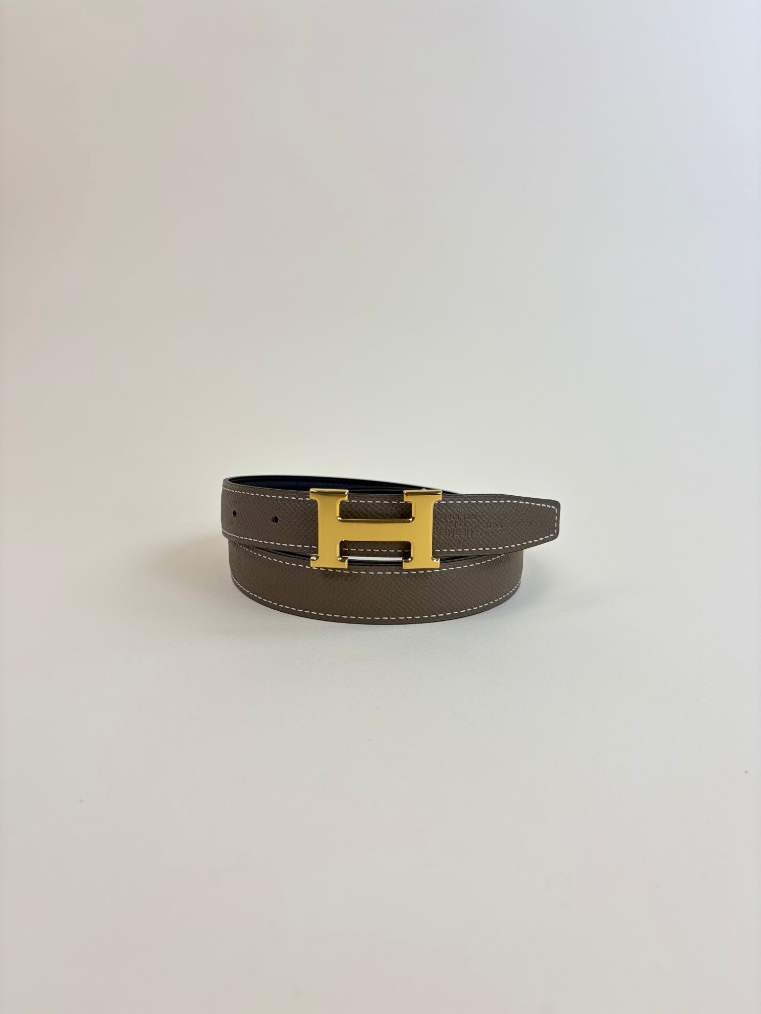 Hermes Bicolor Mini Constance 24mm Buckle Belt