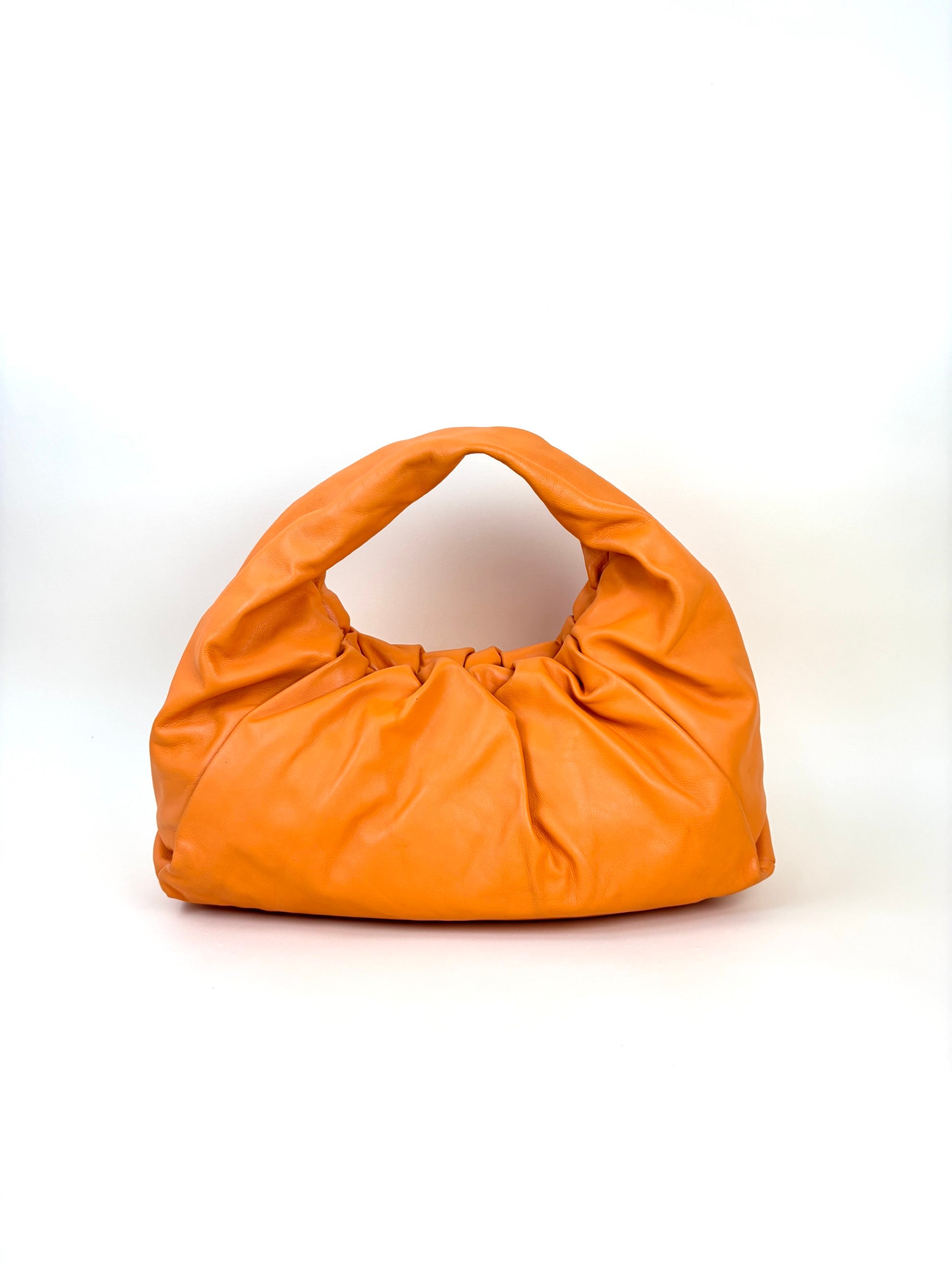 Bottega Veneta Orange Large The pouch