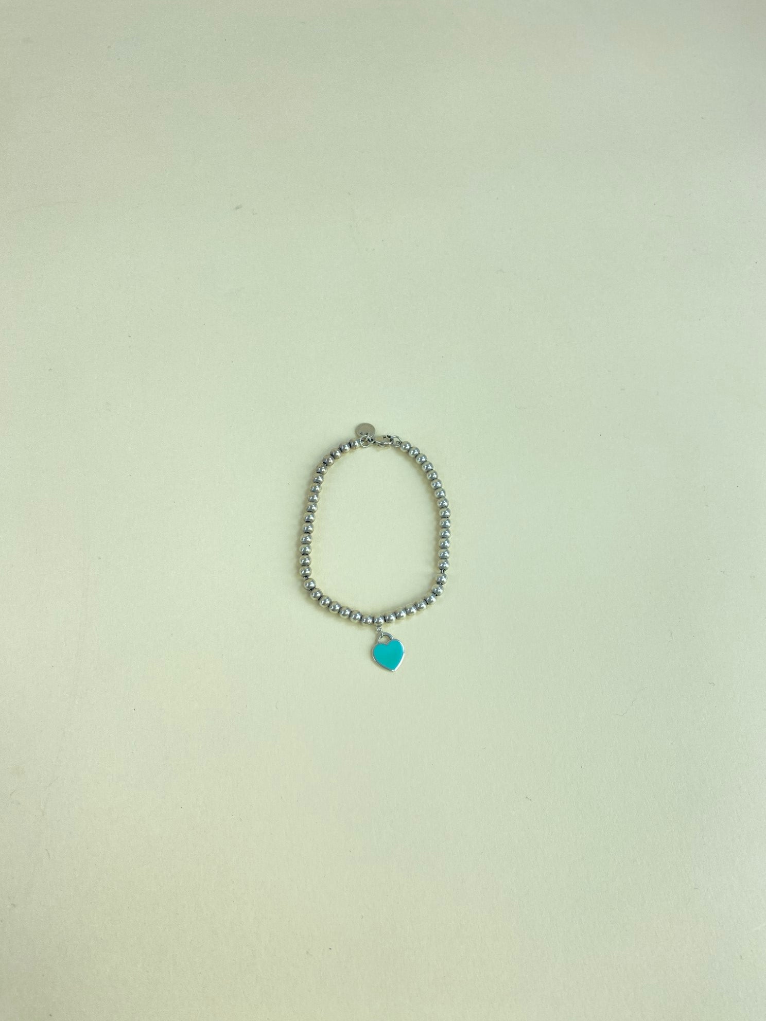 Tiffany & Co. Blue return to tiffany blue Heart bead bracelet