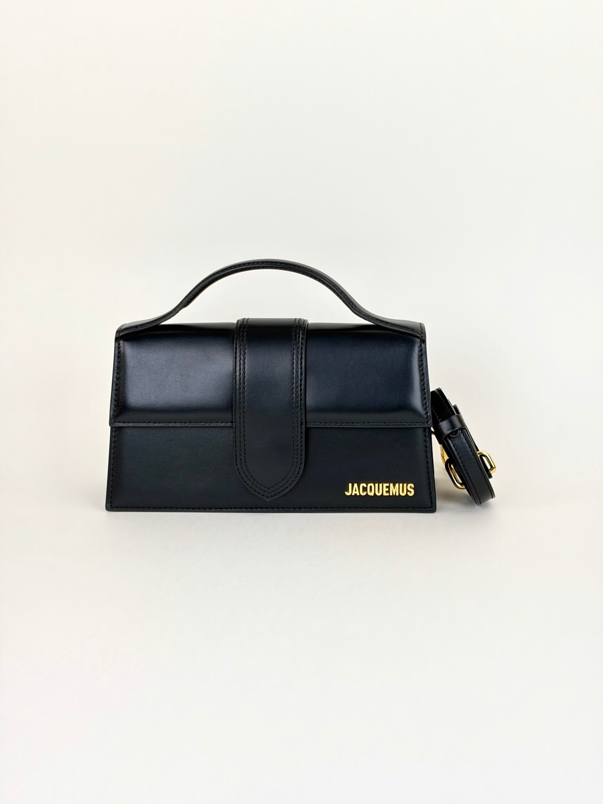 Jacquemus black the large bambino handbag
