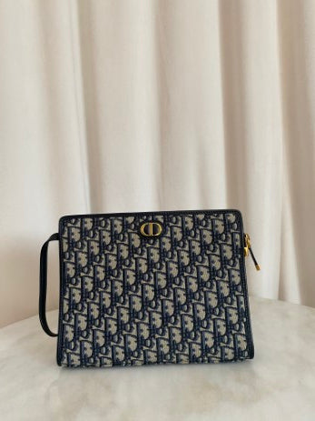 Christian Dior Blue Montaigne Pochette