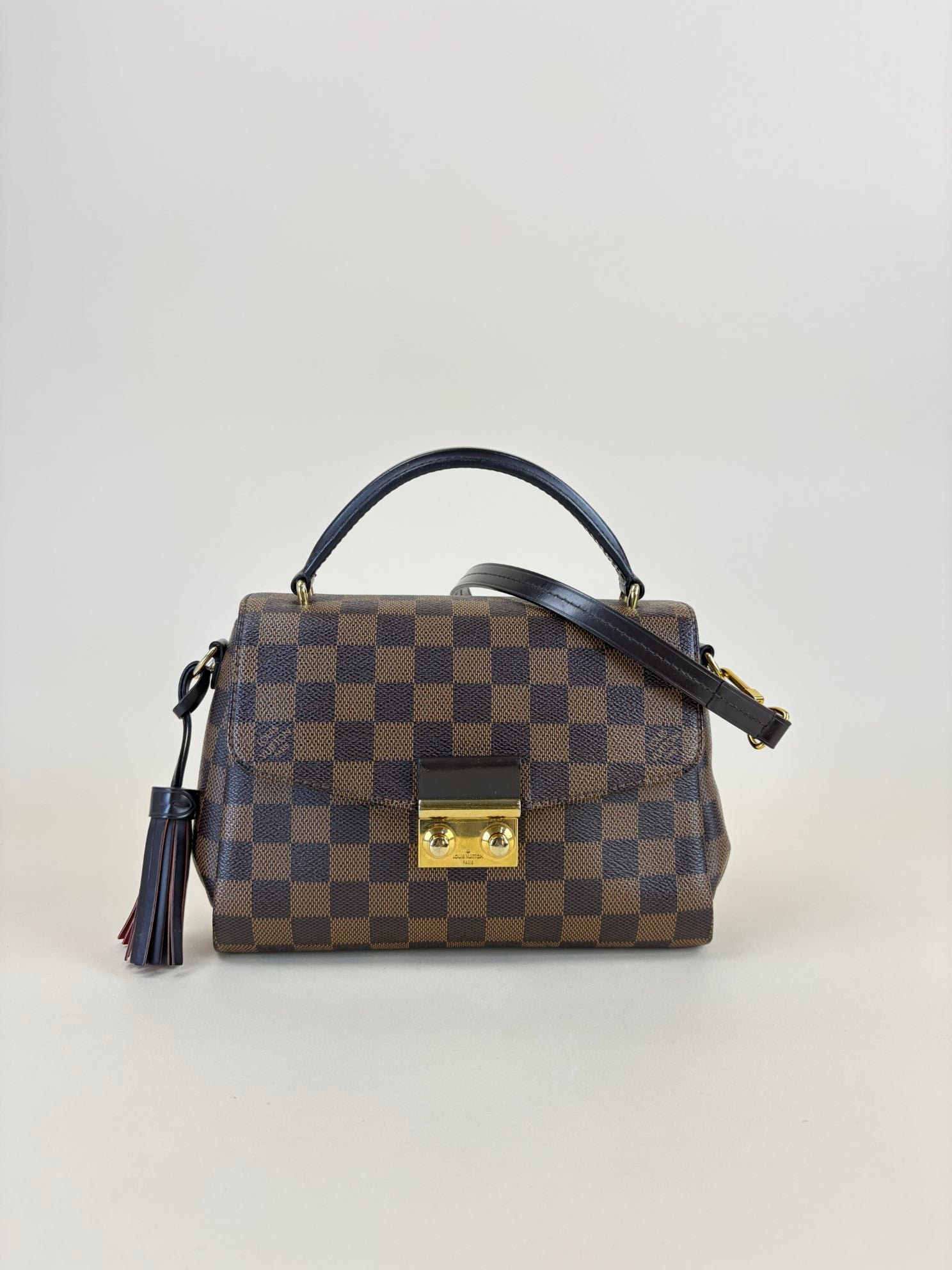 Louis Vuitton Damier Ebene top handle