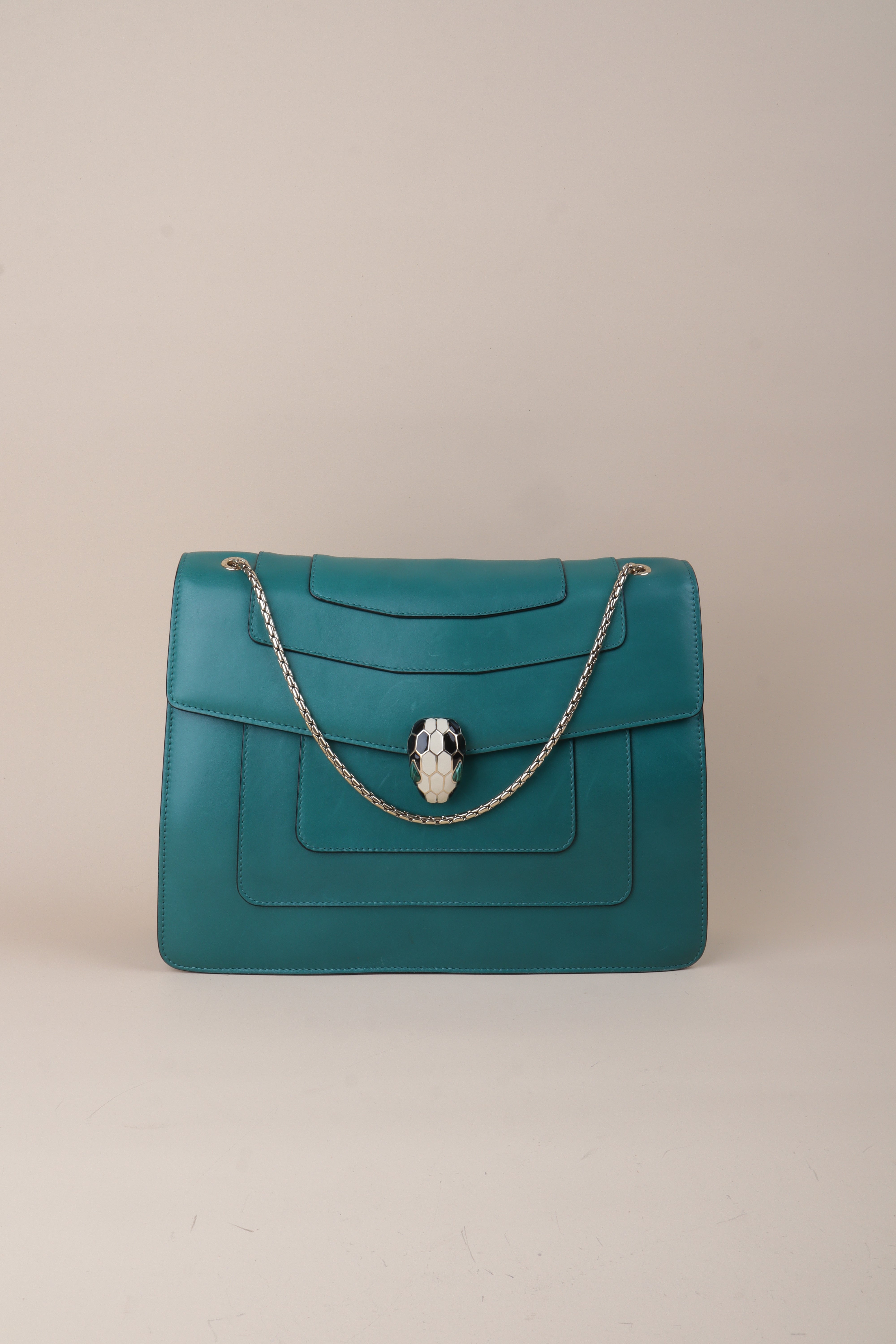 Bvlgari Green Serpenti Forever Bag