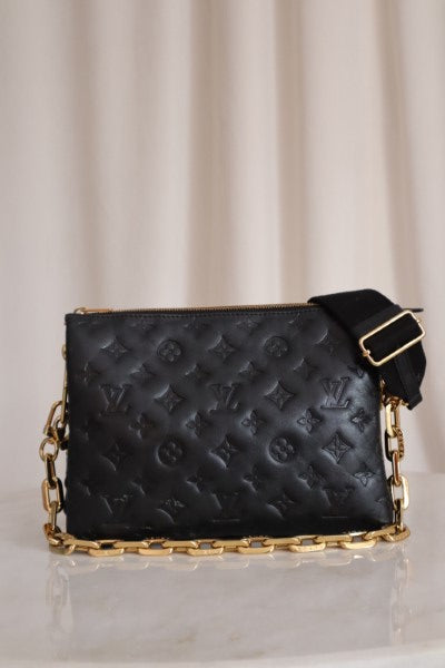 Louis Vuitton Black Coussin PM Bag