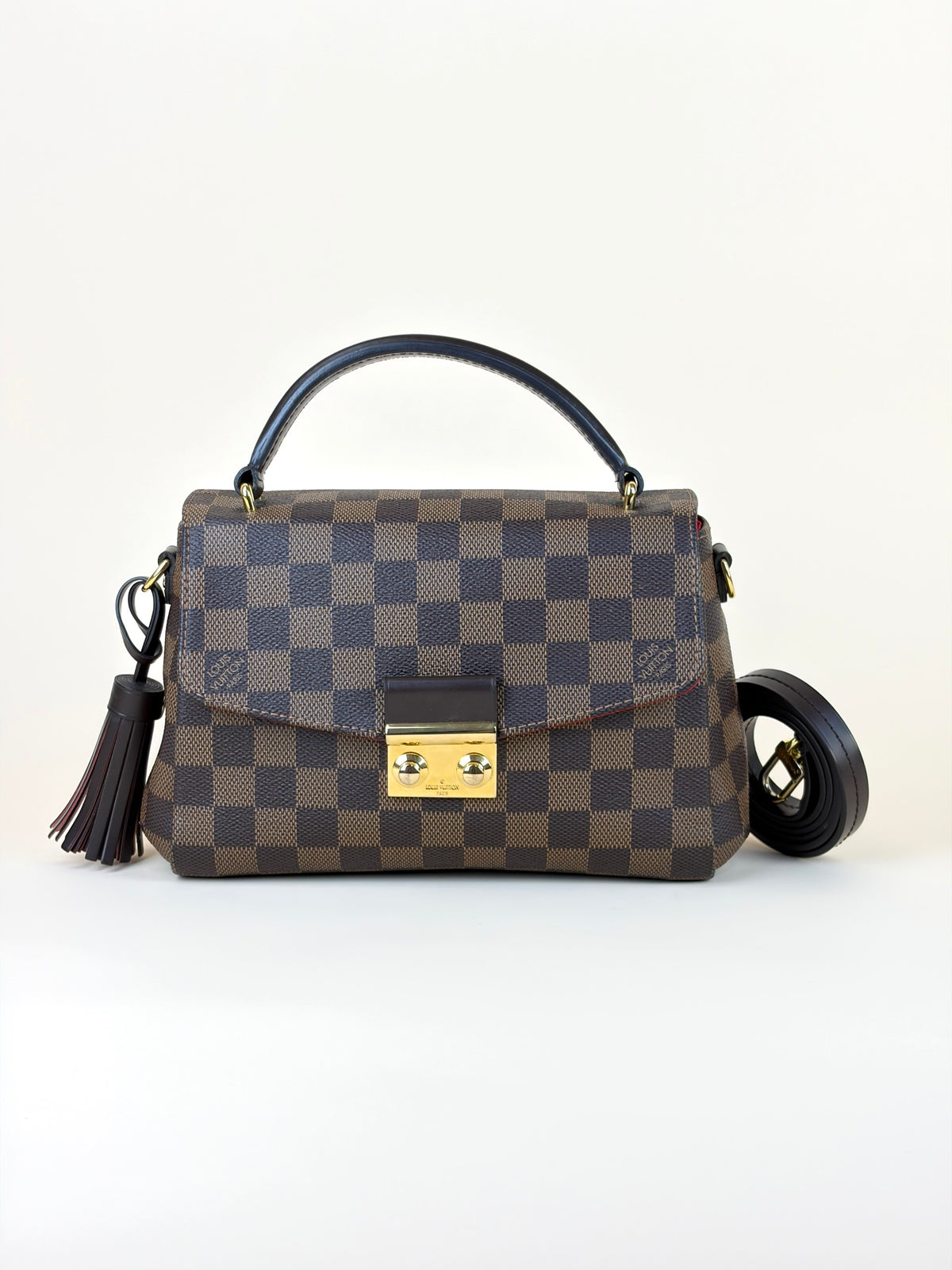 Louis Vuitton Damier Ebene Croisetto handbag