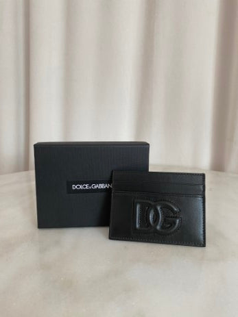 Dolce & Gabbana Black DG Card Holder