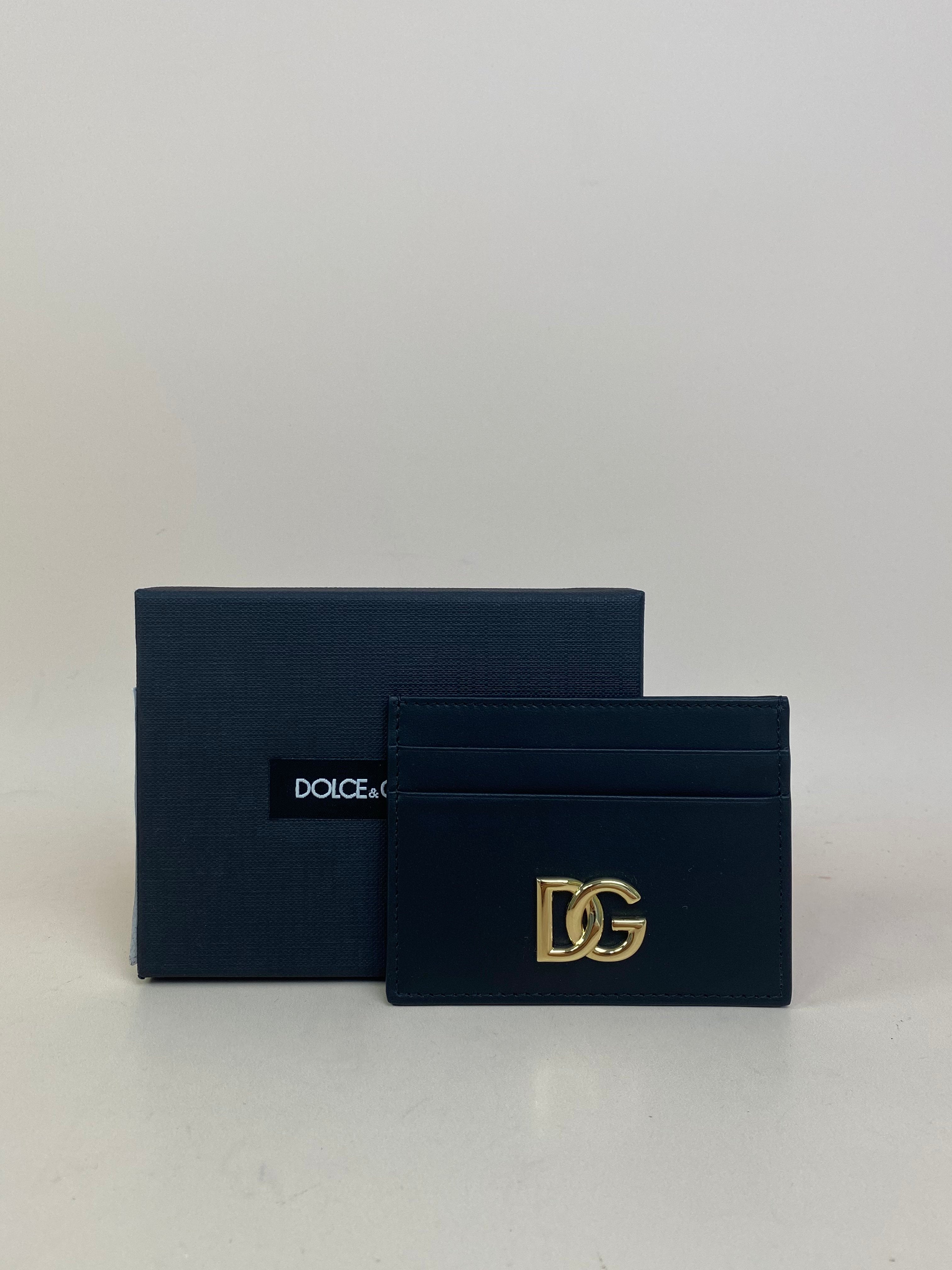Dolce & Gabbana Black DG Card Holder