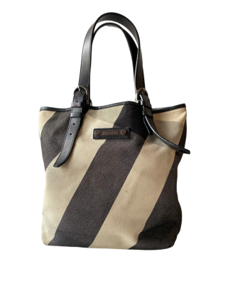 Burberry Bicolor Check Shoulder Bag