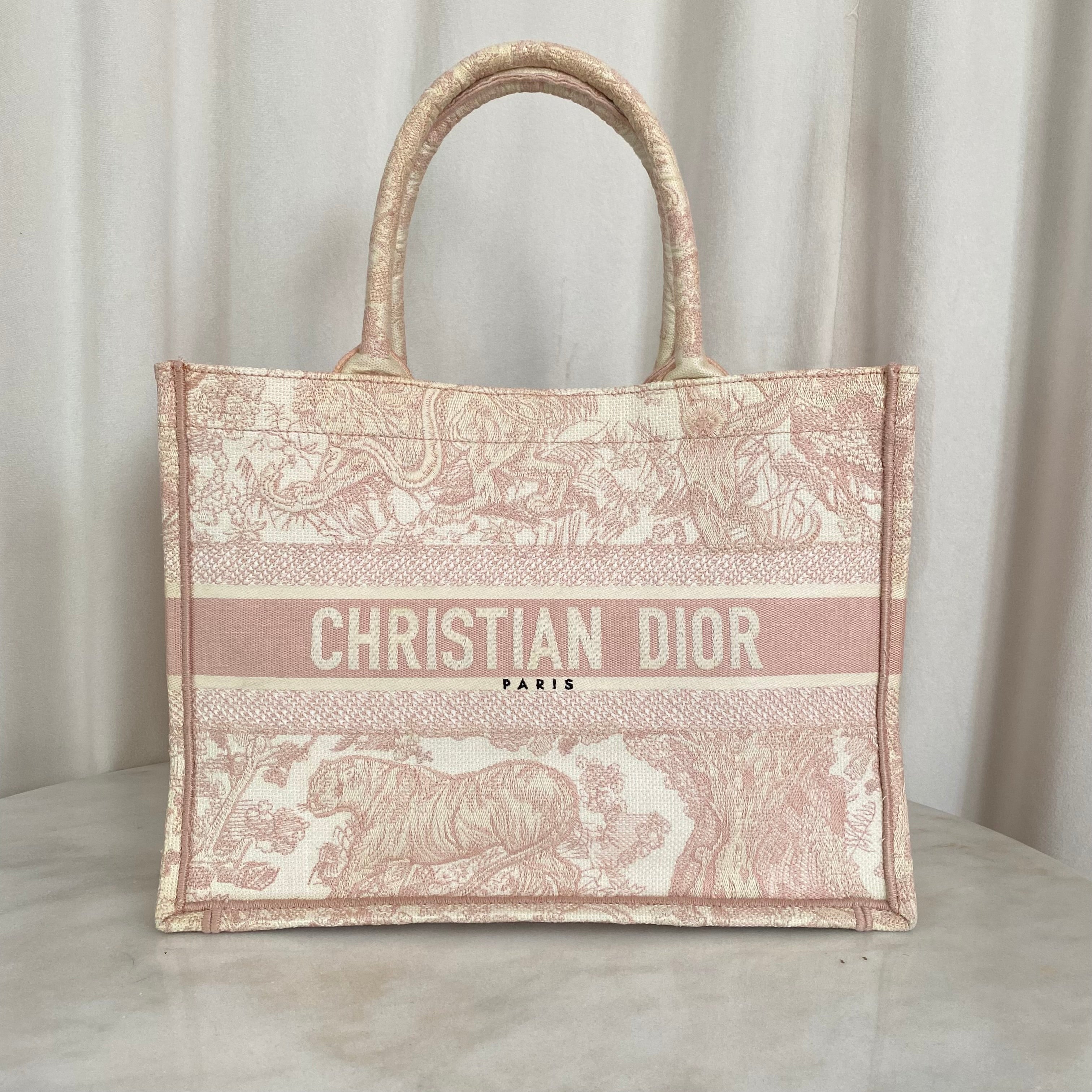 Christian Dior Bicolor Book Tote Bag