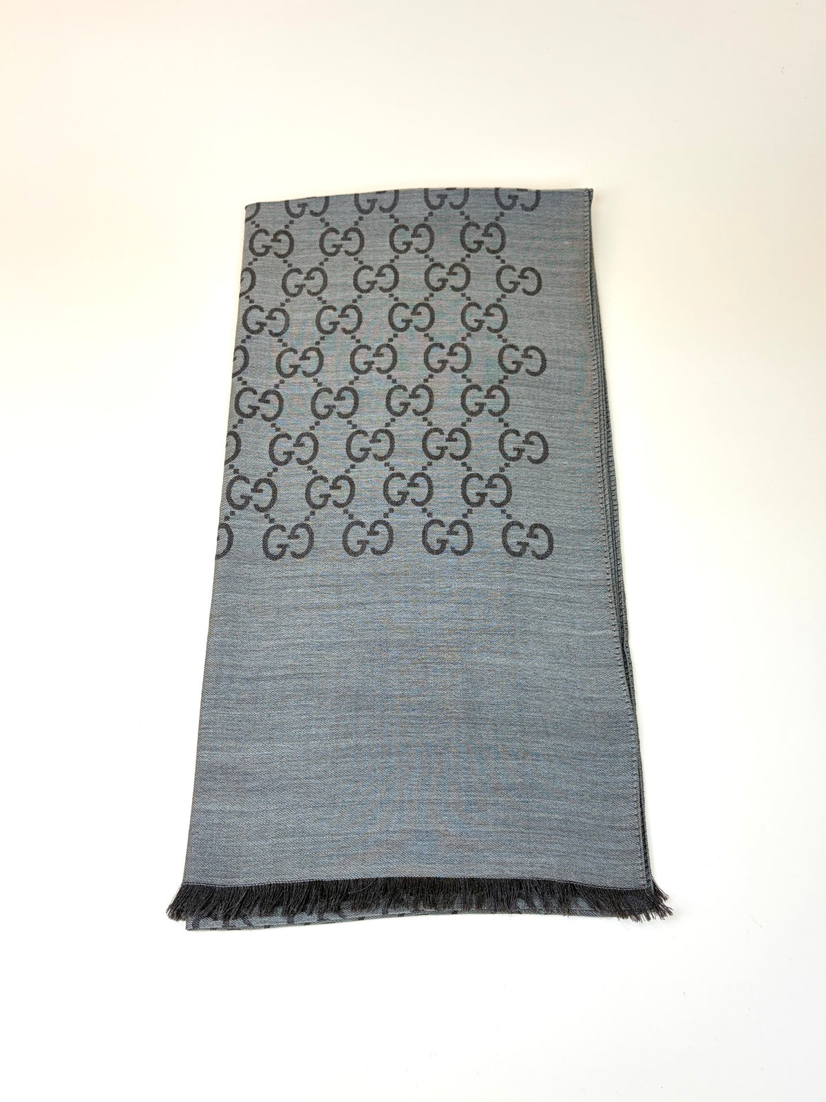 Gucci brown GG wool Scarf
