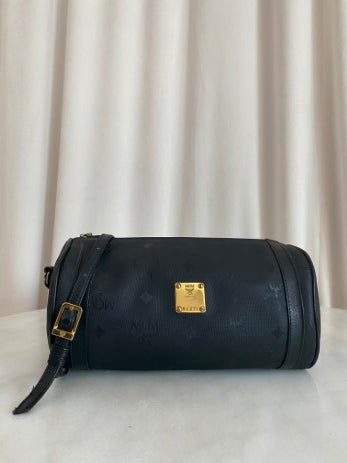 MCM Black Boston Crossbody Bag