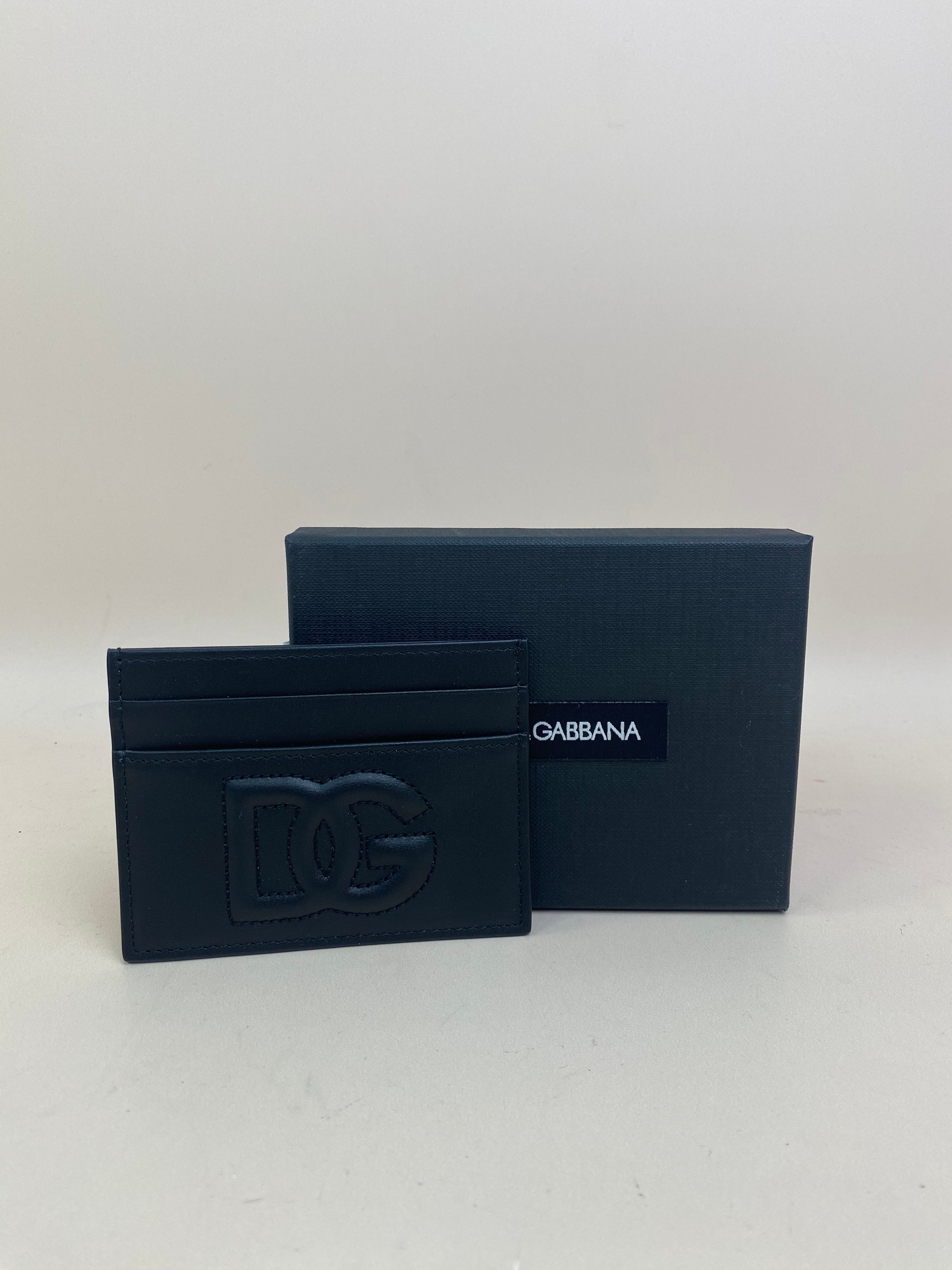Dolce & Gabbana Black DG Card Holder
