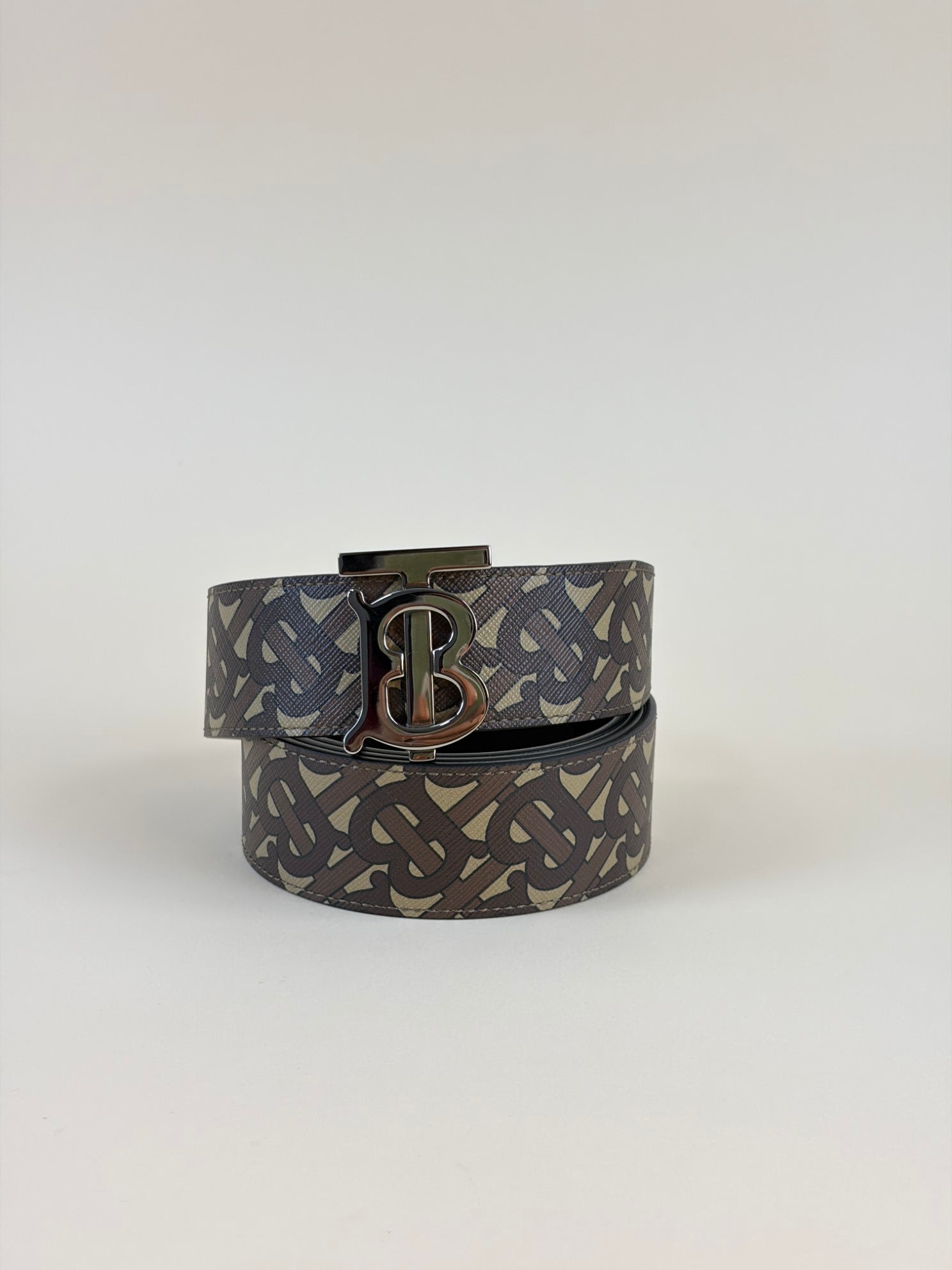 Burberry Bicolor TB Reversible Belt 42