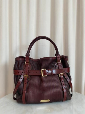 Burberry Brown Bridle Tote Bag