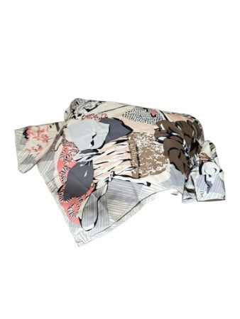 Christian Dior Multicolor Square Scarf