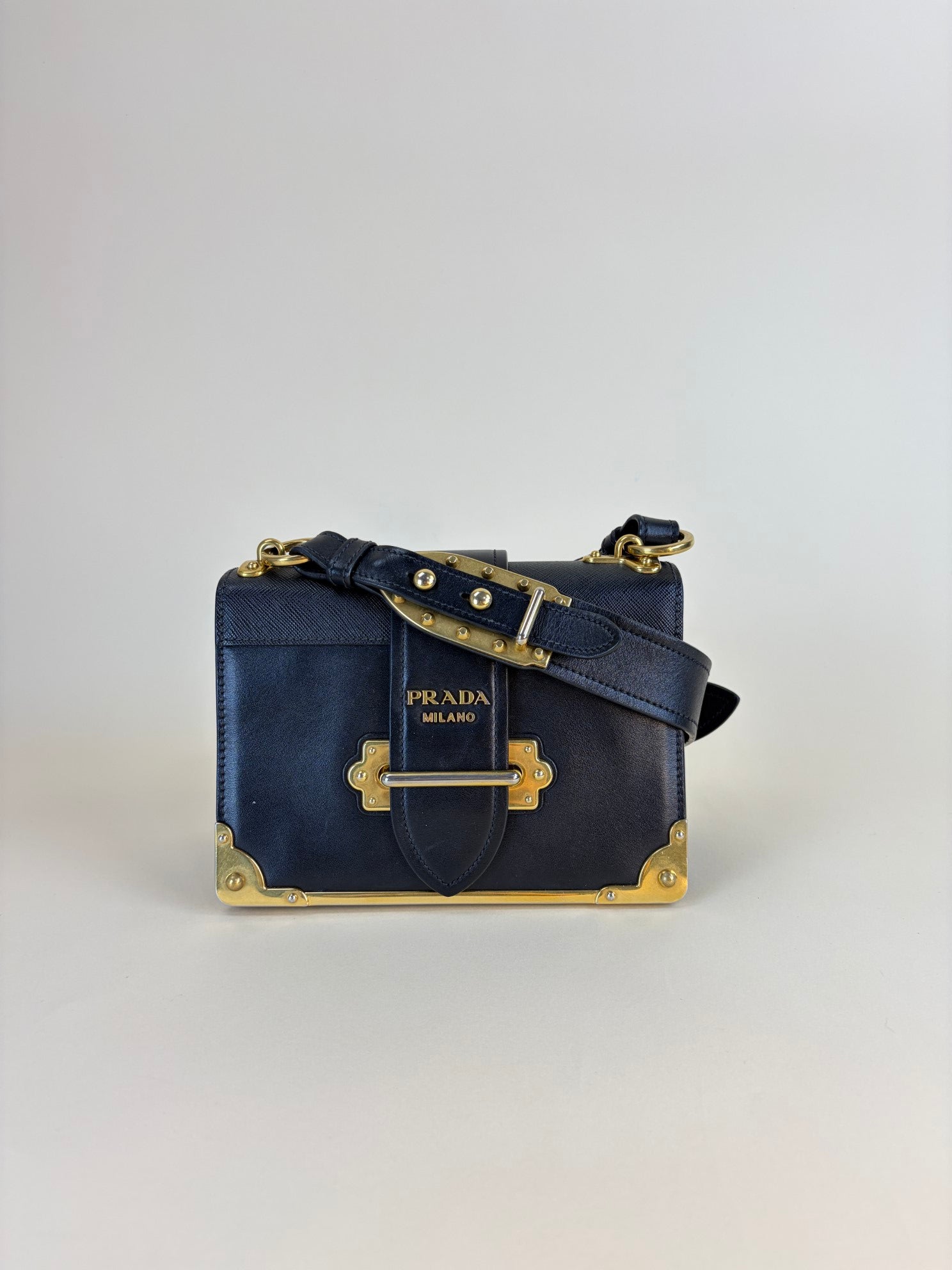 Prada Black City Cahier Bag