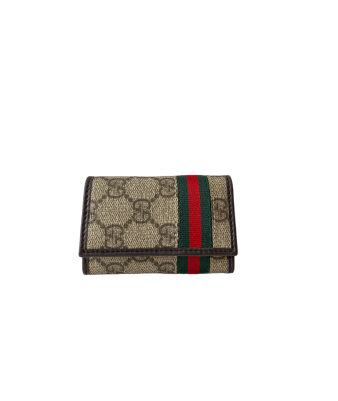 Gucci Bicolor GG Ophidia Key Holder
