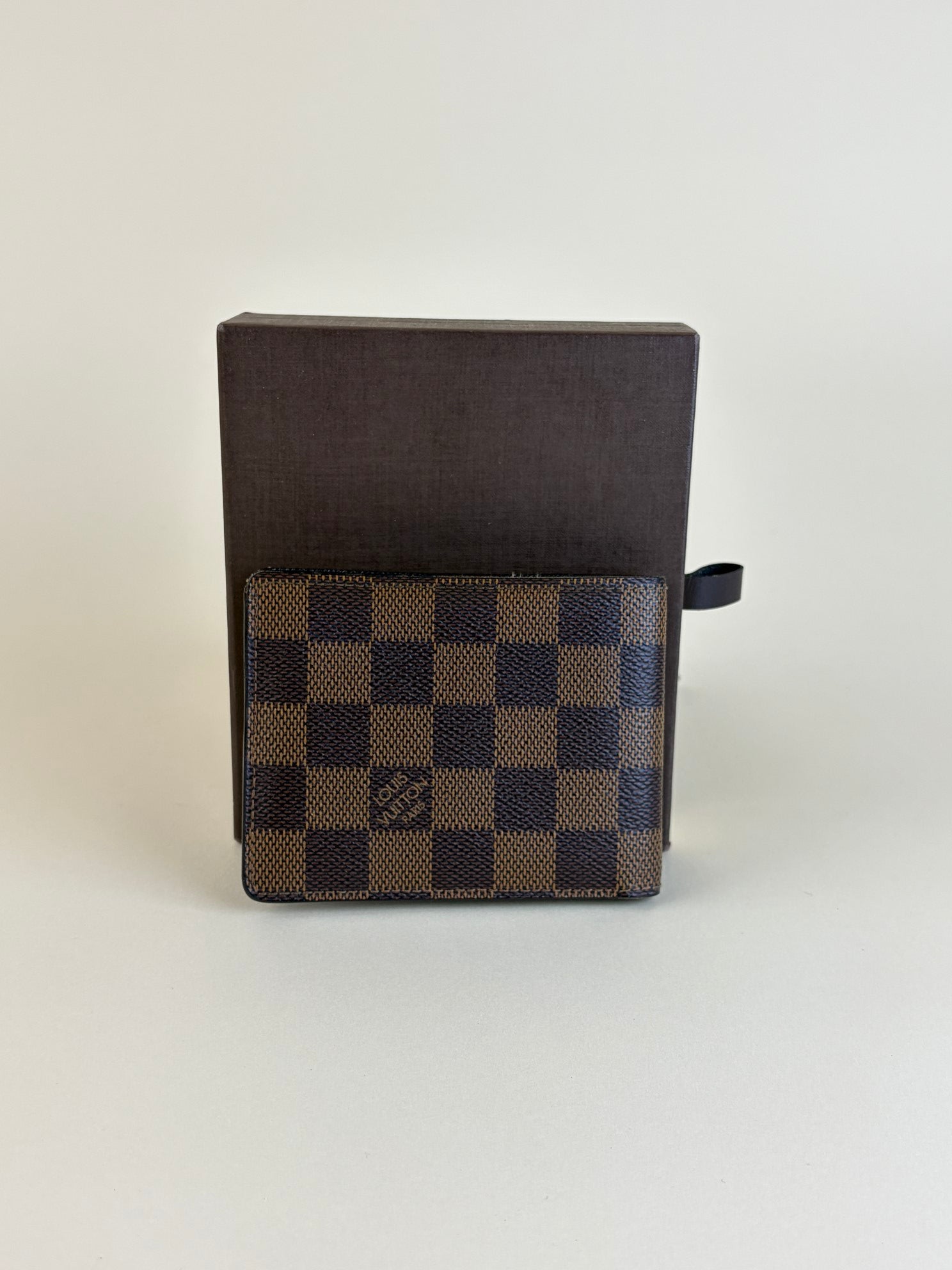 Louis Vuitton Damier Ebene Slender Small Wallet