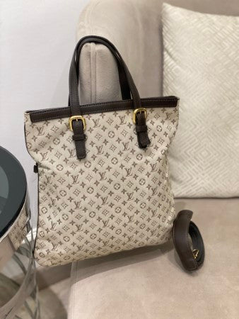 Louis Vuitton Brown Mini Lin Francoise Bag